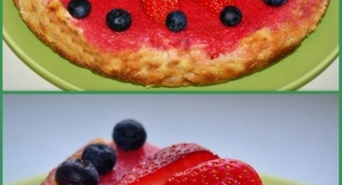 Клубничный чизкейк в мультиварке