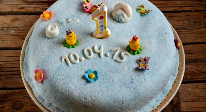 Торт на годик мальчику