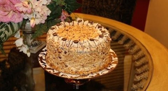 Торт Лебединое озеро