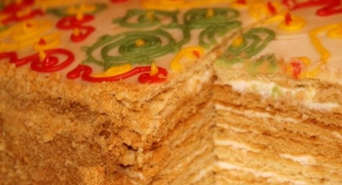 Торт Рыжик классический рецепт