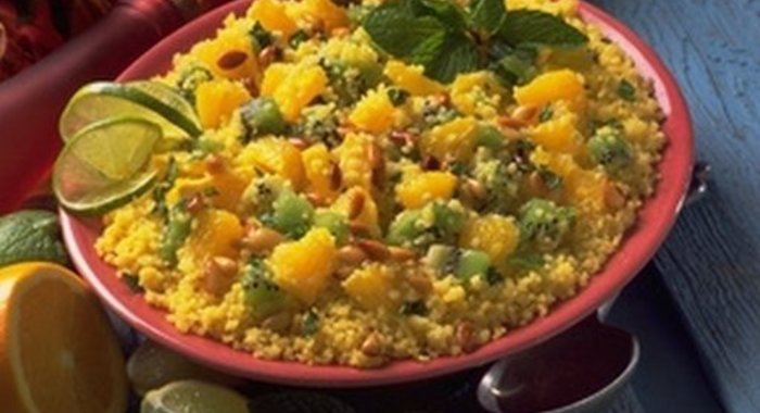 Кускус с фруктами