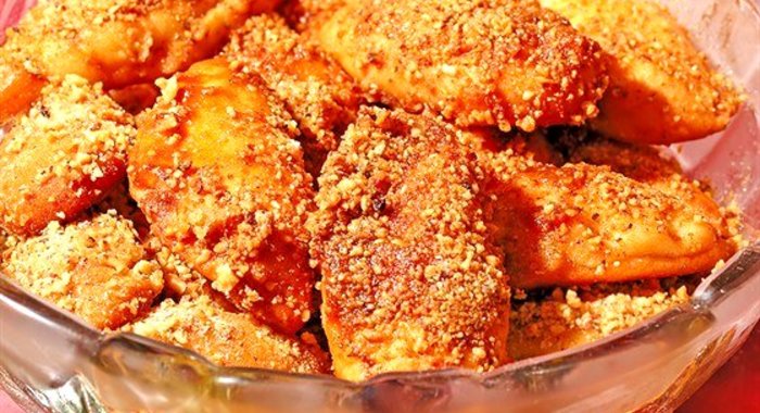 Печенье с засахаренным имбирем