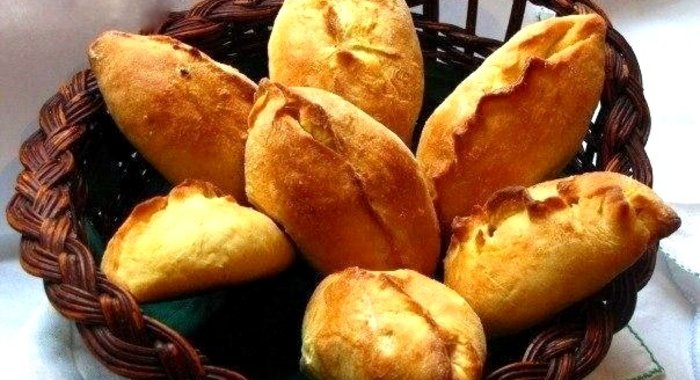 Пирожки из французского теста