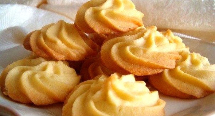 Тающее песочное печенье