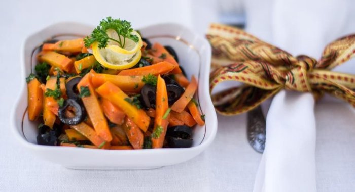 Салат с морковью по восточному