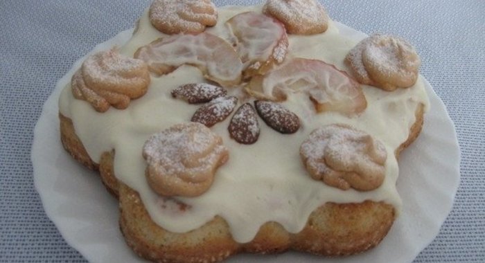 Торт бисквитный «Нежность»