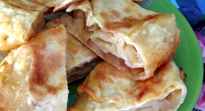 Яблочный штрудель в мультиварке