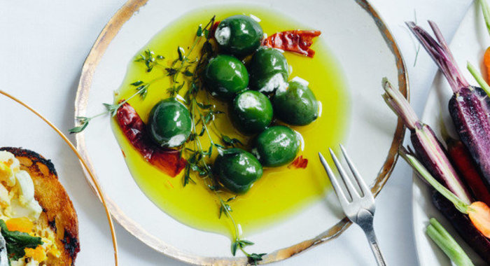 Оливки, фаршированные сыром