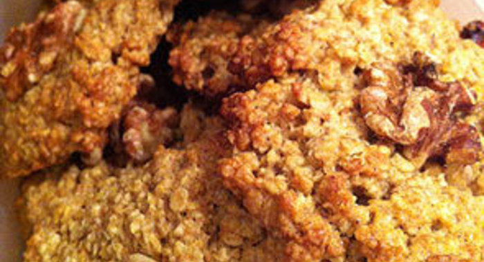 Быстрое овсяное печенье