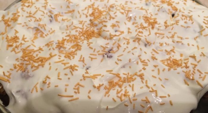 Ореховый торт на вареных желтках