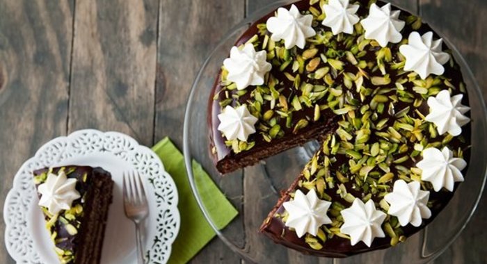 Бисквитный торт с пропиткой