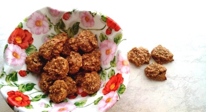 Веганское банановое печенье