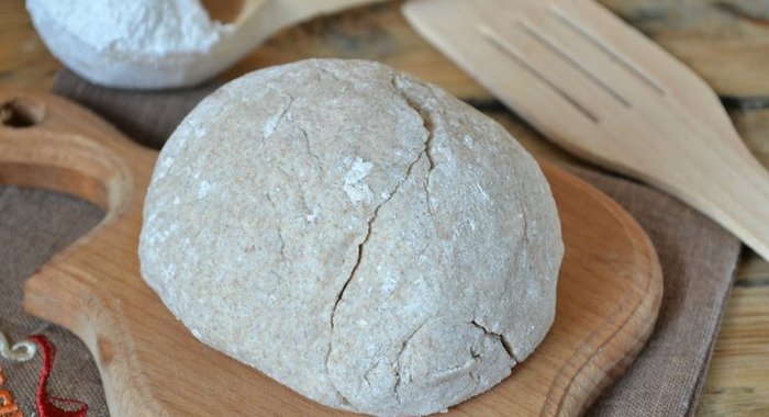 Бездрожжевое ржаное тесто