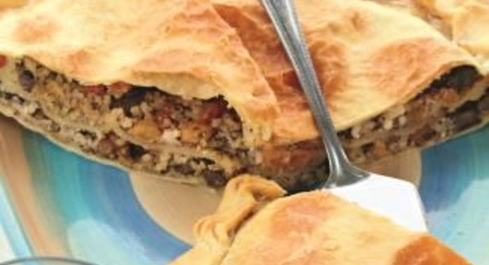 Критский пирог с рисом