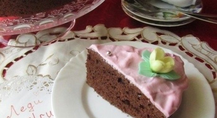 Воздушный шоколадный пирог