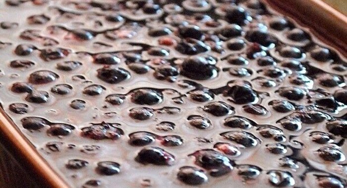 Чизкейк с черной смородинкой