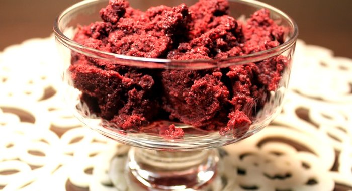 Черничный сорбет