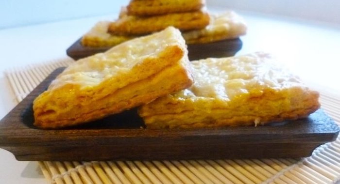 Сырное печенье с паприкой