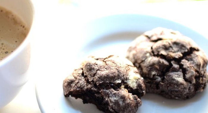 Двойное шоколадное печенье