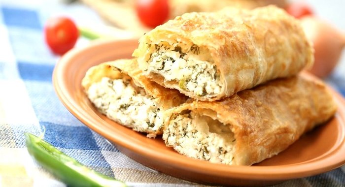 Вертута с творогом