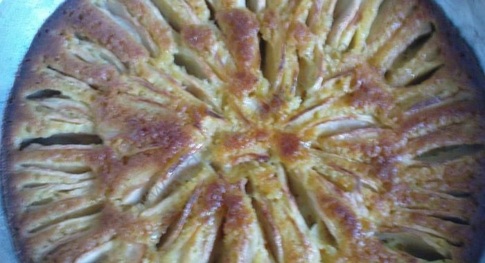 Яблочный пирог с апельсиновым ароматом