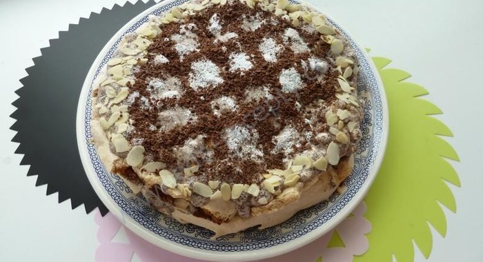 Торт банановый