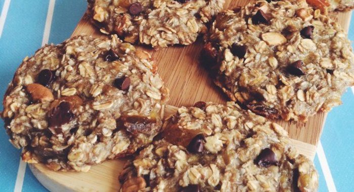 Банановое печенье