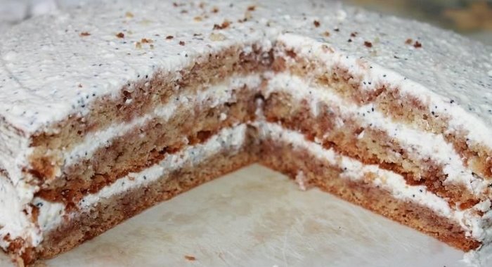 Творожный крем для торта