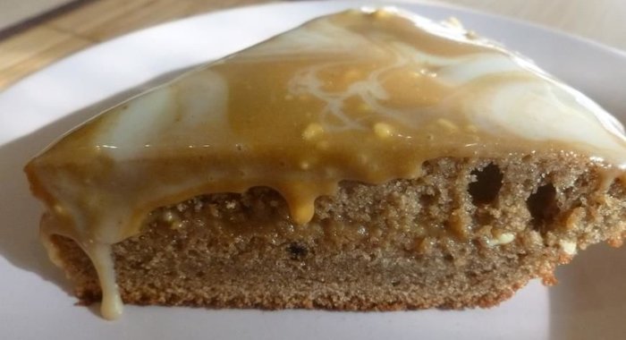 Кекс-торт с маскарпоне