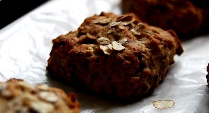 Постные банановые булочки