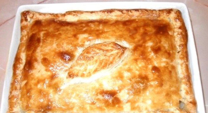 Мясной пирог с фаршем