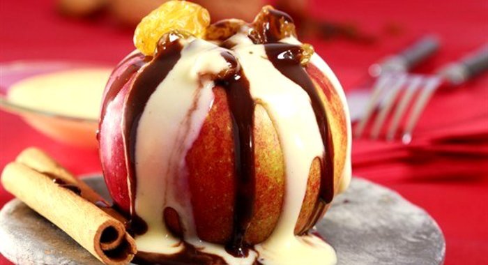 Печеные яблоки