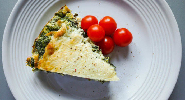 Пирог с рикоттой и шпинатом