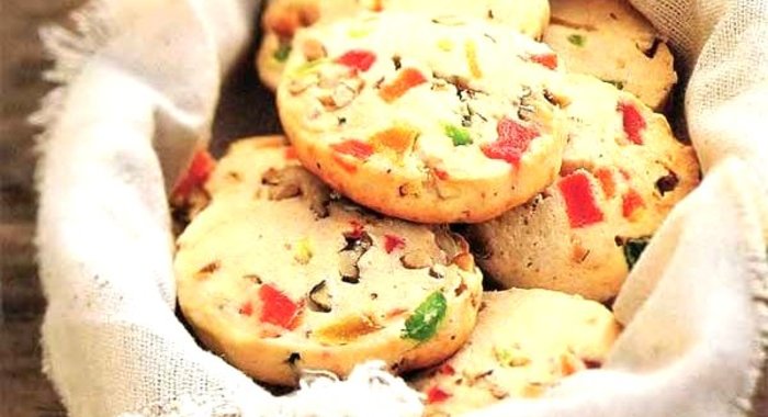 Сахарное печенье с начинкой