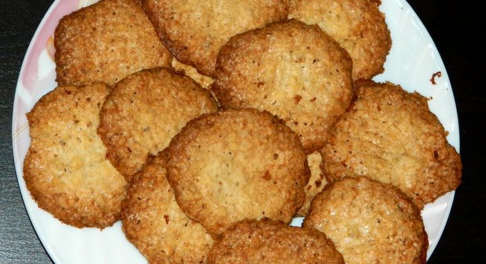 Овсяное печенье с кедровыми орехами