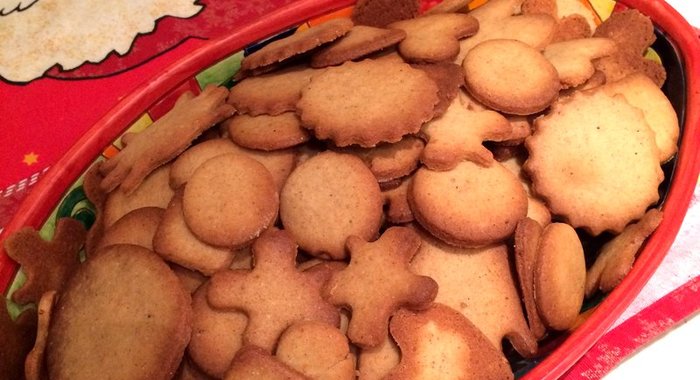 Новогоднее имбирное печенье