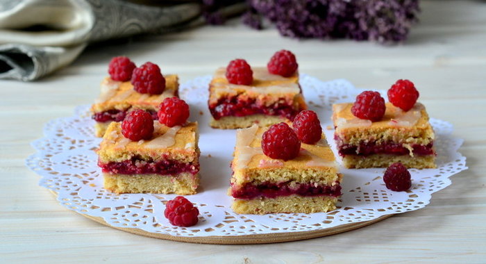 Печенье малиновое