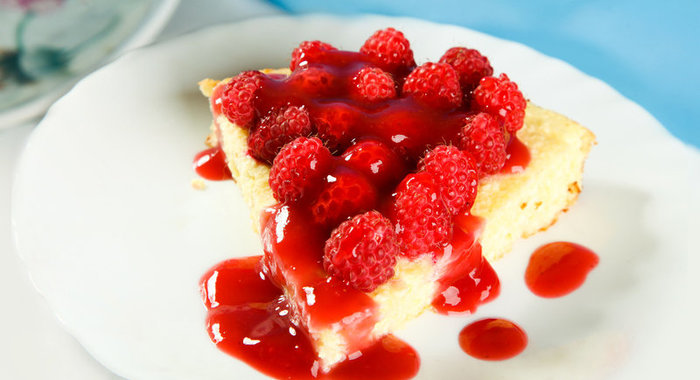 Творожная запеканка в мультиварке