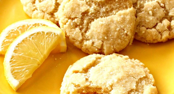 Постное (веганское) лимонное печение