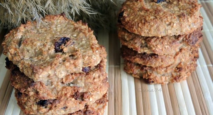 Банановое печенье 5 злаков