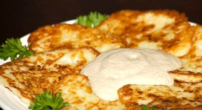 Картофельные оладушки