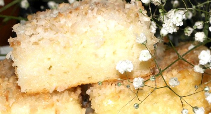 Кокосовый пирог на кефире