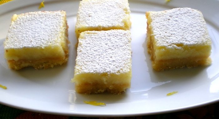 Лимонные квадратики