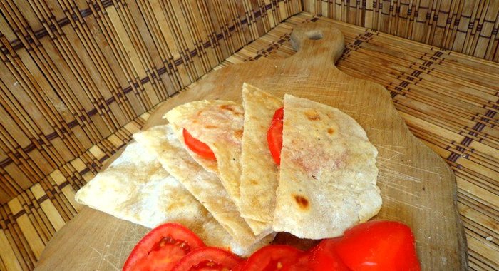 Бездрожжевая постная пита