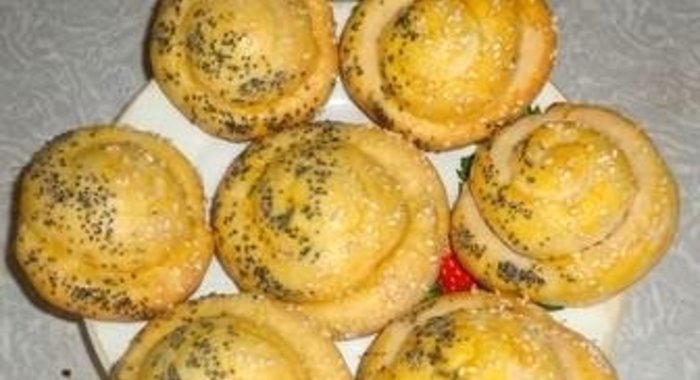 Печенье с маком и изюмом