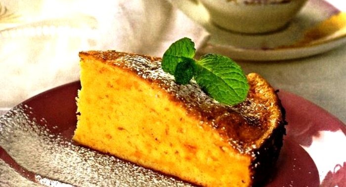 Апельсиново-миндальный пирог