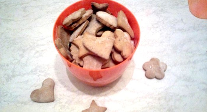 Постное печенье с банановым джемом