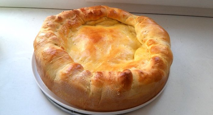 Пирог с катрофелем