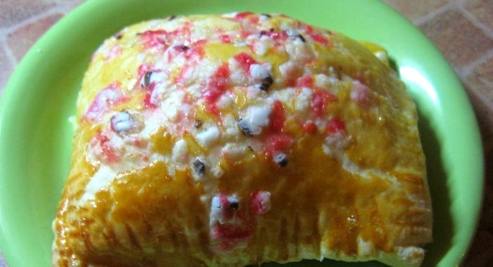 Слойки с творогом