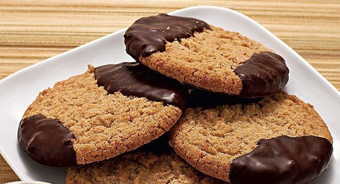 Овсяное печенье с шоколадом